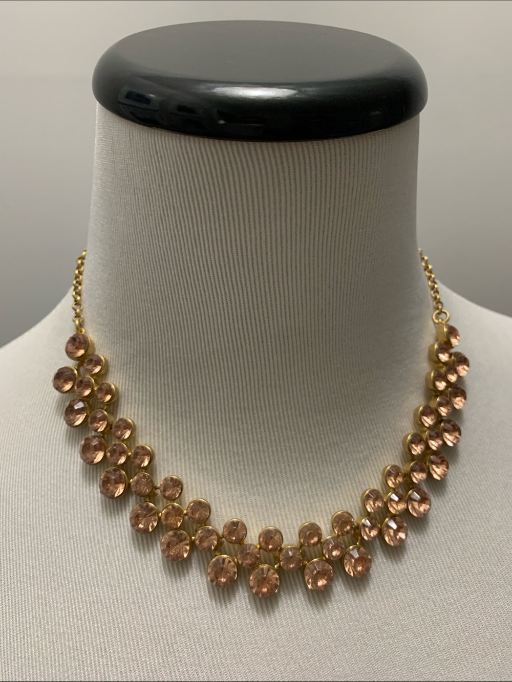 EUC J Crew Factory gemstone necklace